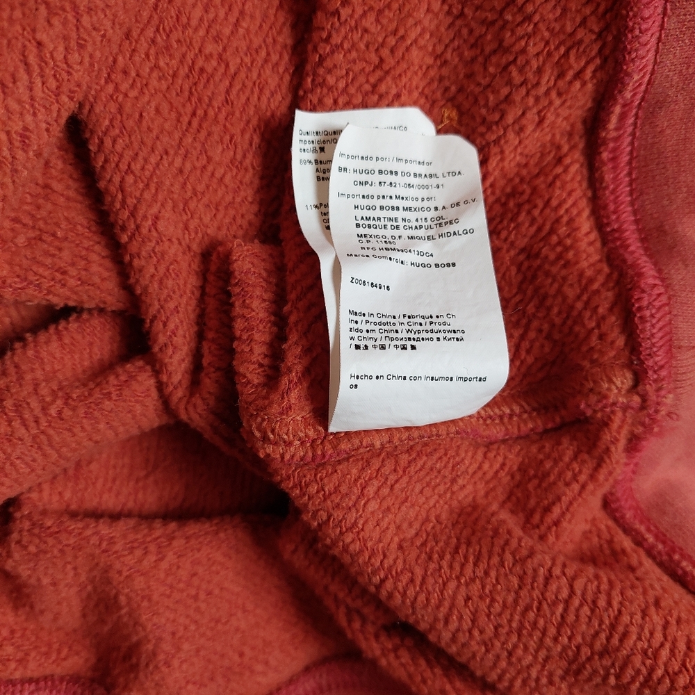 Red Raglan Sweatshirt - Picture 7 of 7